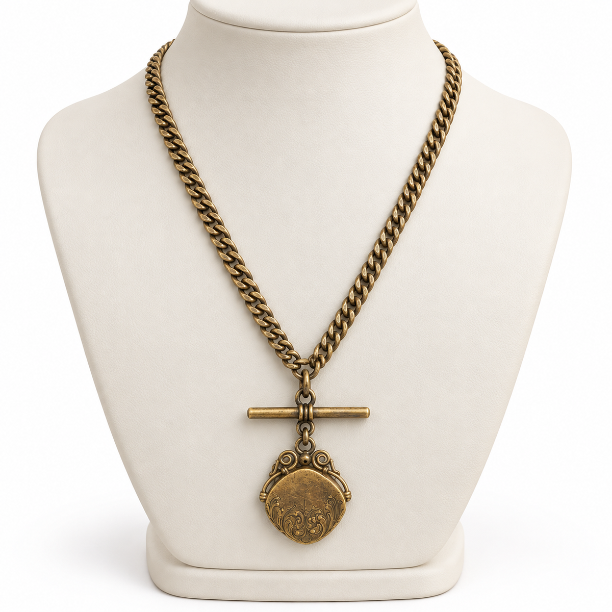 T-Bar Timeless Treasure Medallion Necklace