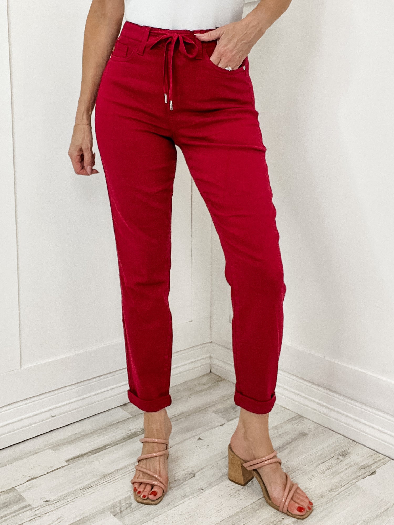 Judy Blue High Waist Pull On Double Cuff Jogger – Emma Lou's Boutique