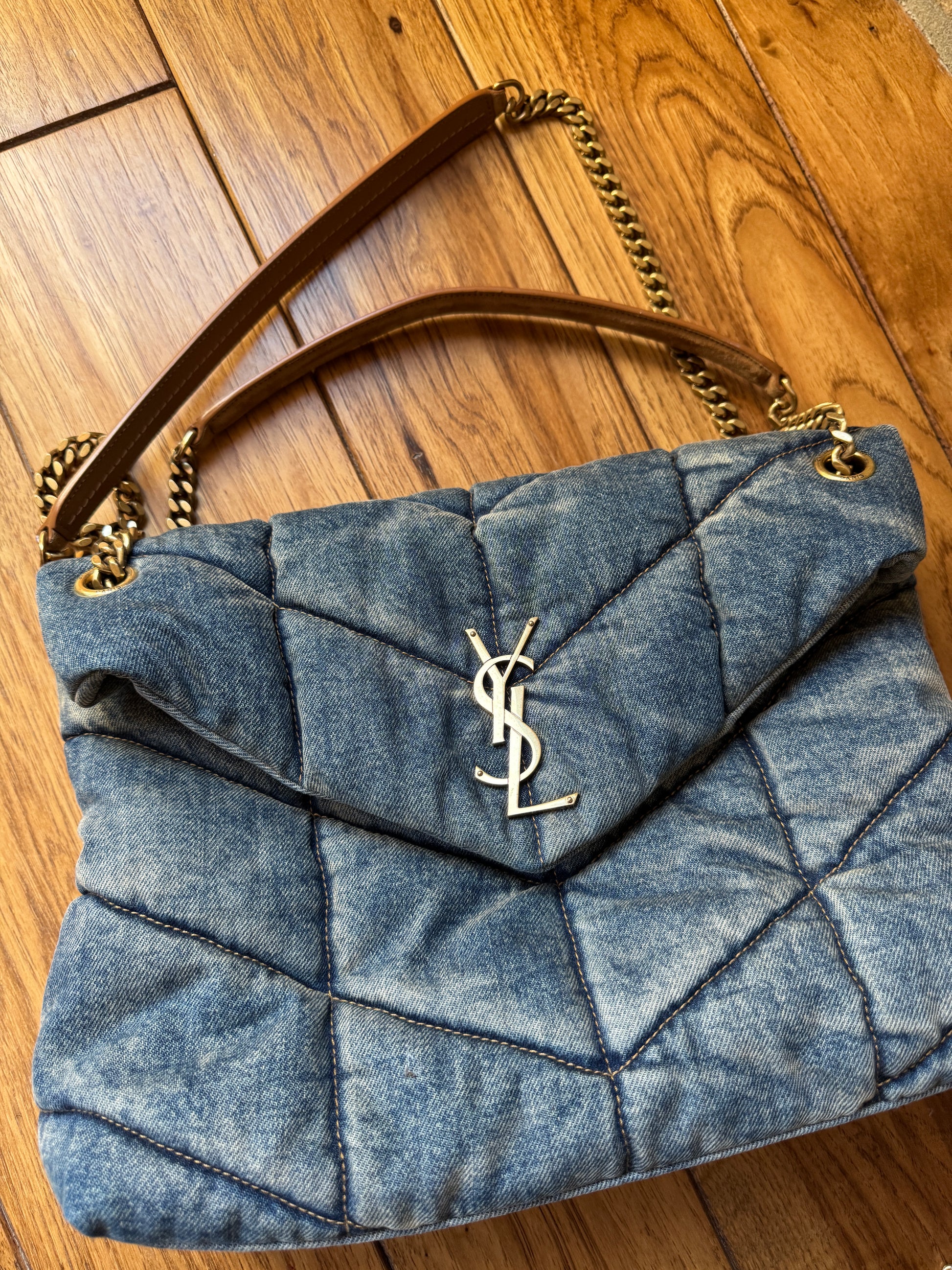 Saint Laurent Denim LouLou Medium