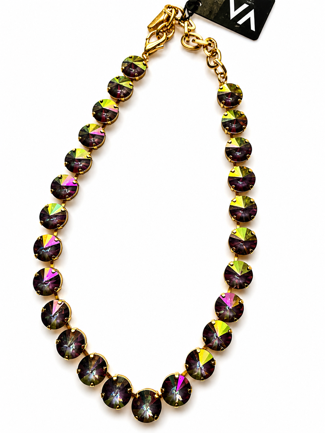 The Sofia Necklace In Soft Rose Ignite Starlight