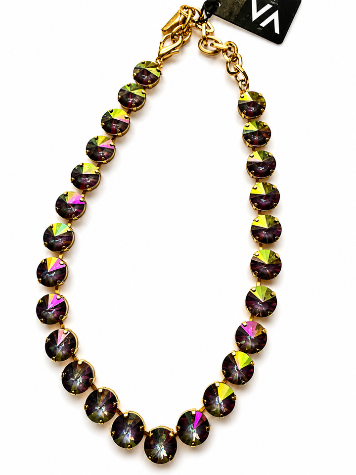 The Sofia Necklace In Soft Rose Ignite Starlight