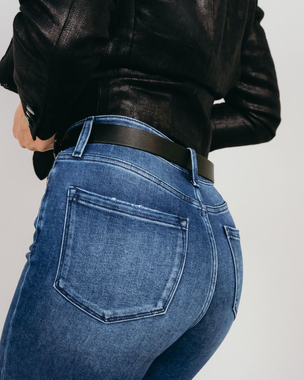 Avery Denim The Relaxed Skinny - Deep Indigo