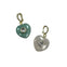 Semi Precious Stone Heart Charm