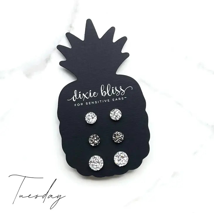 Dixie Bliss Tuesday Trio Earrings Set