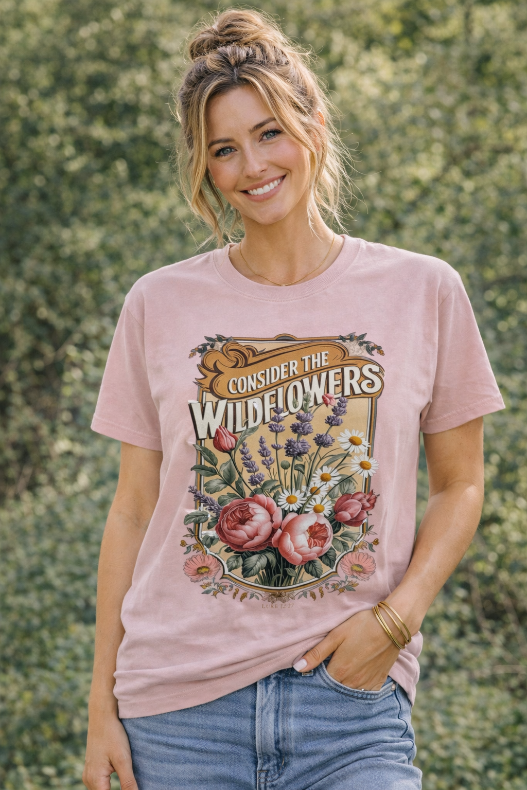 Consider The Wildflowers Graphic Tee