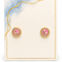 Sweet Heart Pink Earrings