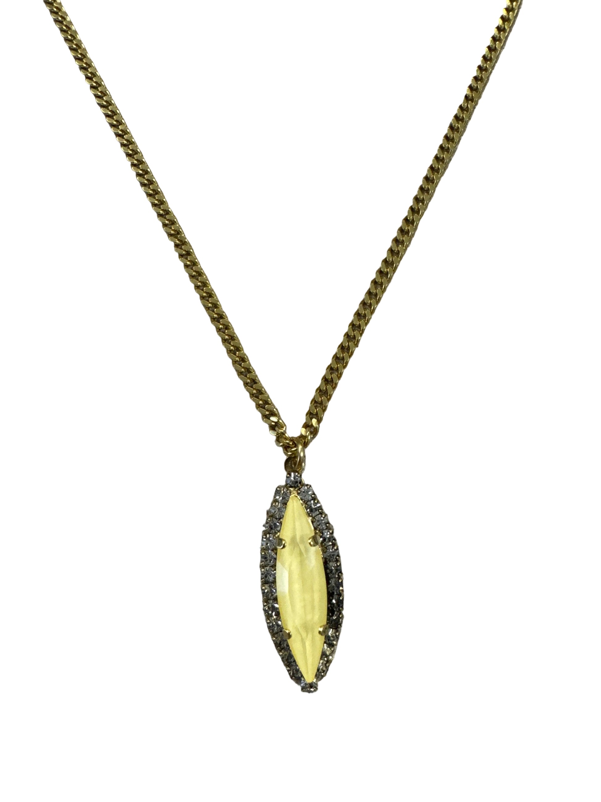 TOVA Alyssa Necklace In Ultra Canary