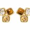 Tiger's Eye Champaign Earrings