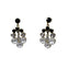 TOVA Leonie Earrings in Black and White