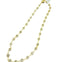 Gold & Diamond Bezel Necklace with Magnetic Closure
