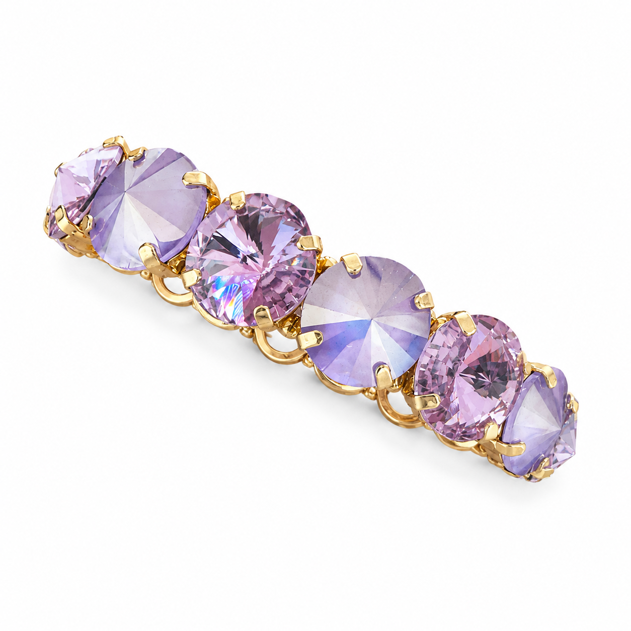 Eye Candy Luxe Stretch Bracelet -Lavender