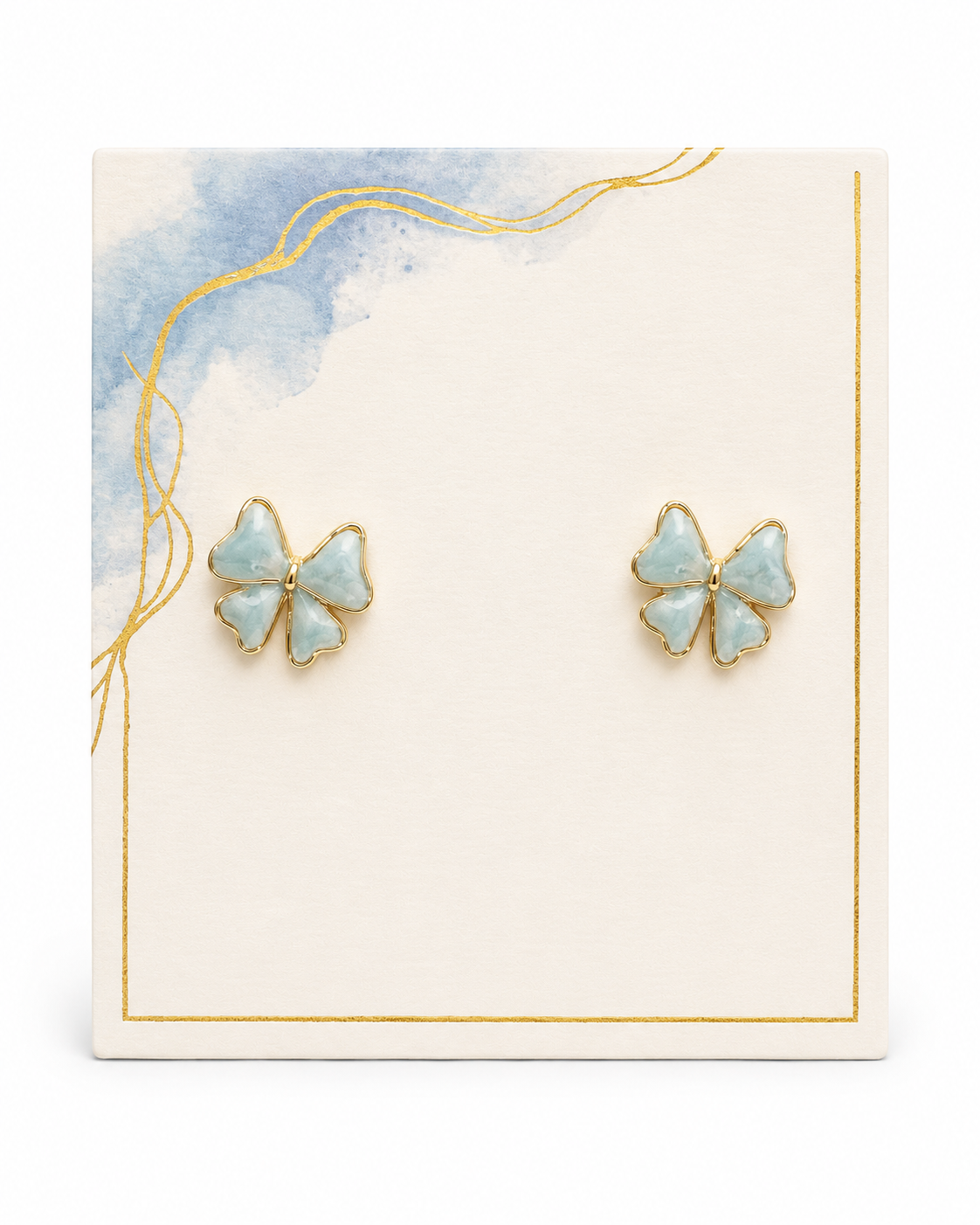 Little Bo Peep Light Blue Earring