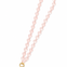 Pink Heart Beads Necklace Size 18" length