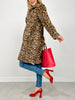 Leopard Print Soft Faux Fur Overcoat