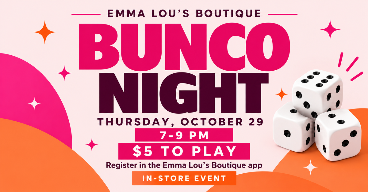 BUNCO October 29th