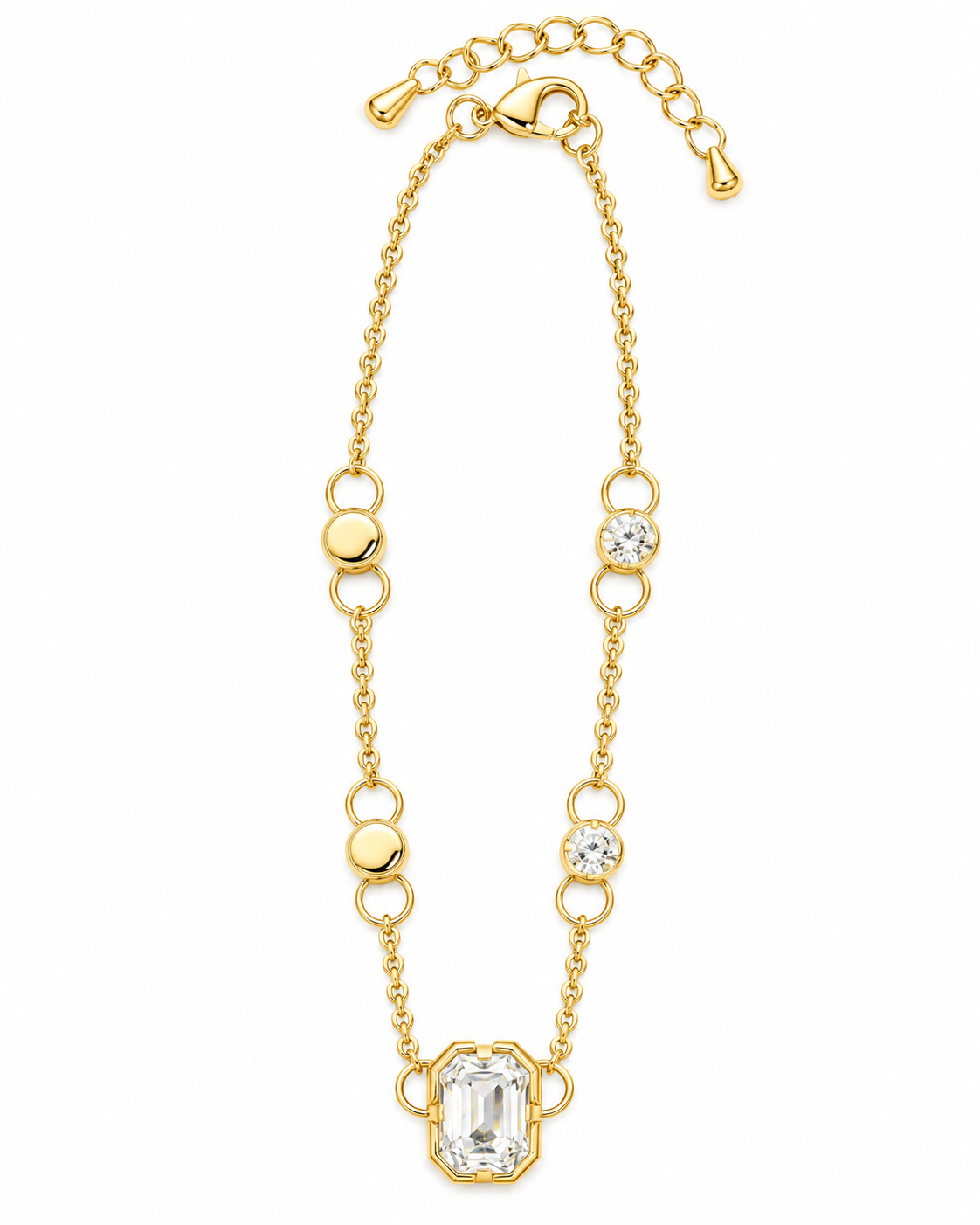 Dainty Glow Crystal Wristlet Bracelet