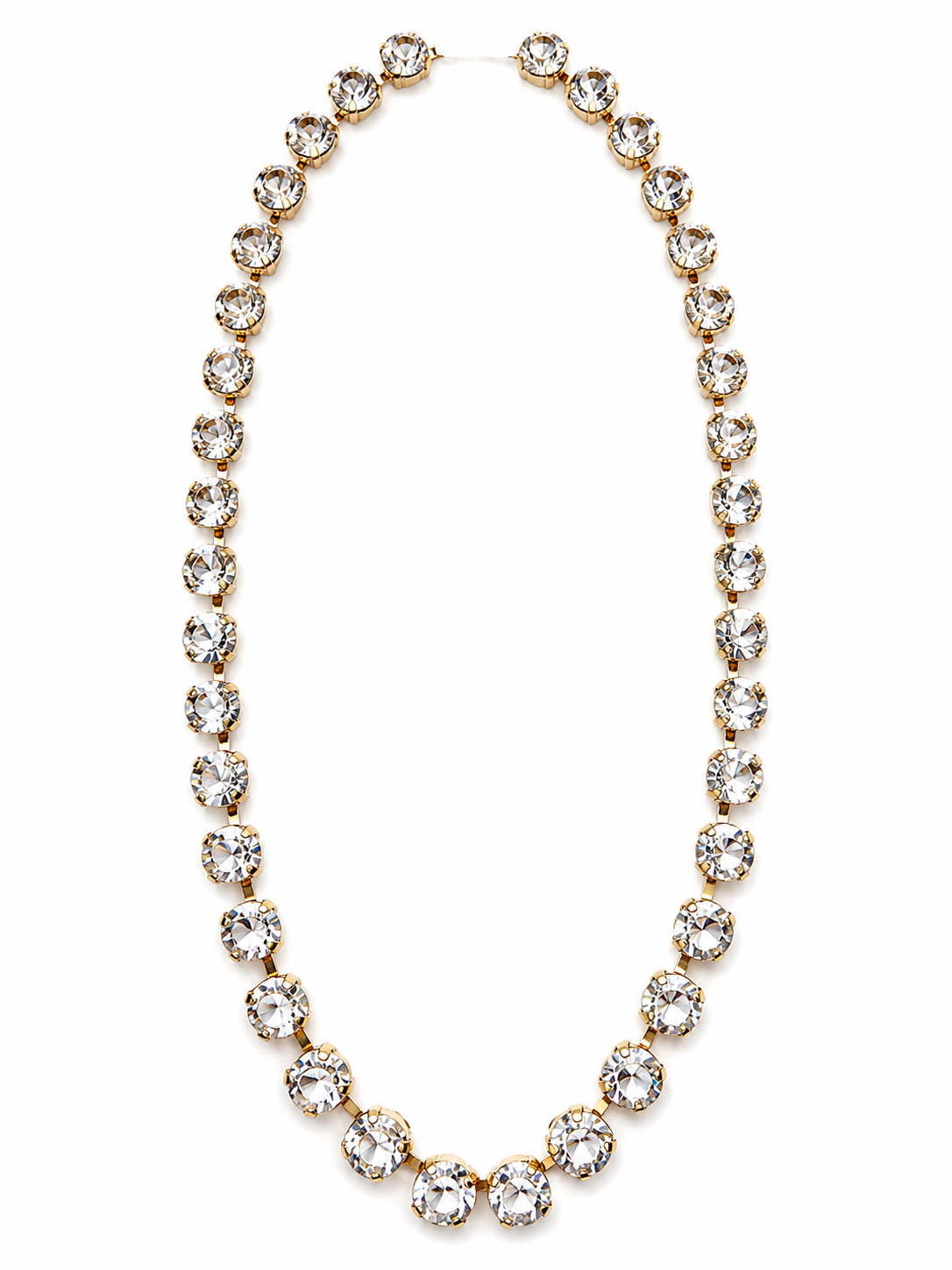 Sarina Necklace In Fairy Dust Unfoiled / Clear