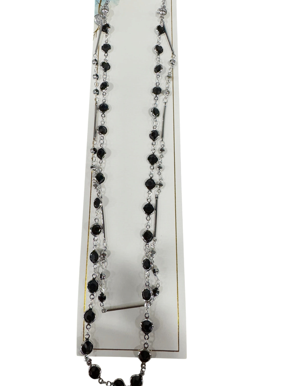 Black Onyx Layers Necklace