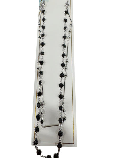 Black Onyx Layers Necklace