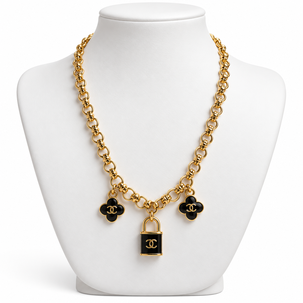 Midnight Charms necklace