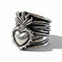 Sterling Silver Sacred Soul Stacker Ring size 8