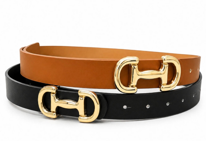 Horsebit Belt Set