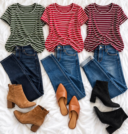 The Forever Short Sleeve Top - Autumn Arrivals Collection