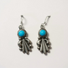Annie Spencer Kingman Turqoise Dangle Earrings