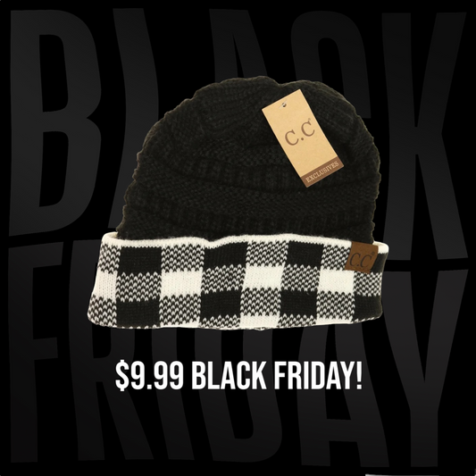 BF-23 Buffalo Check C.C. Beanie