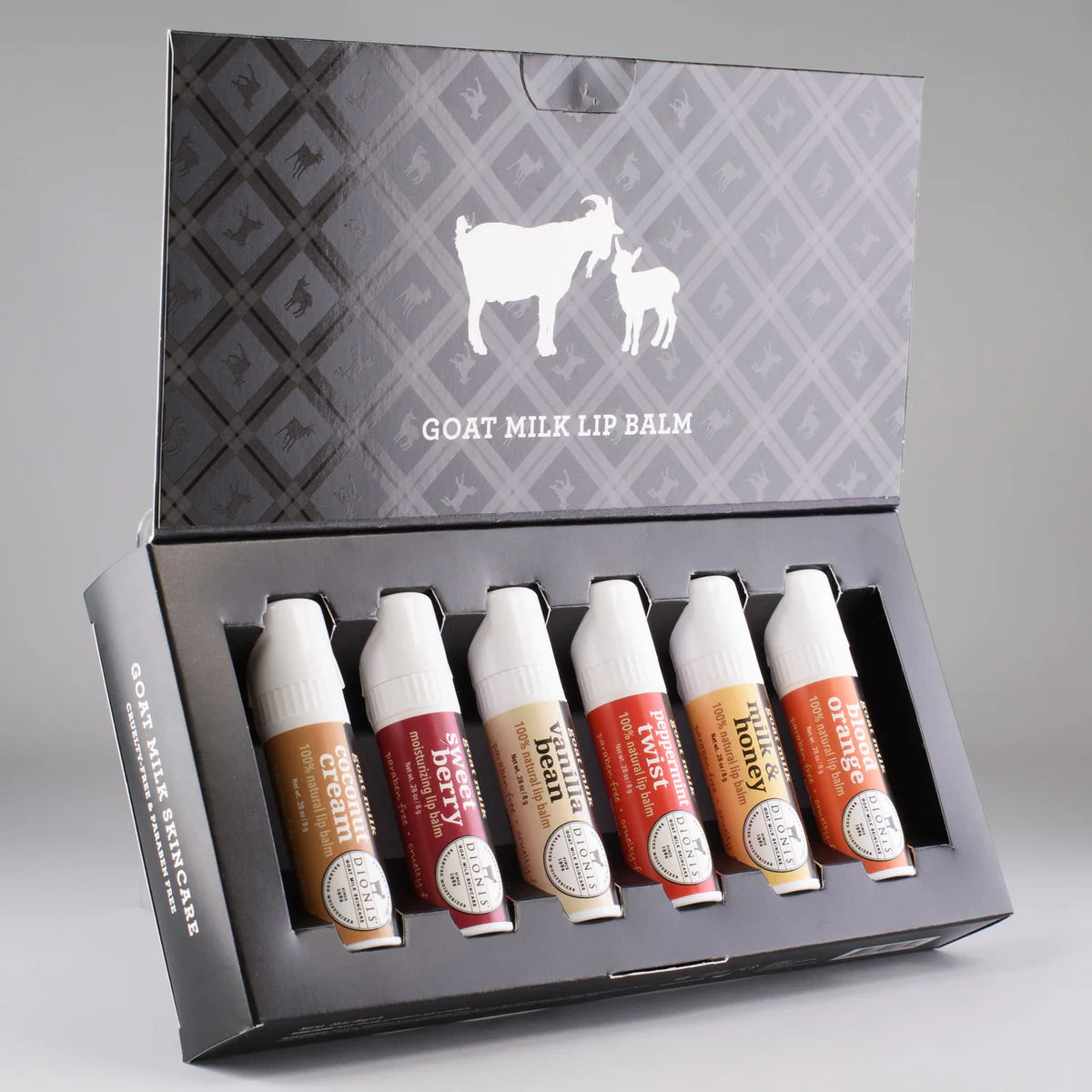 Dionis Goat Milk Lip Balm Deluxe Box Set