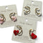 Heart on a Hoop Earring