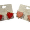 Puffy Heart w/ Pearl Earrings