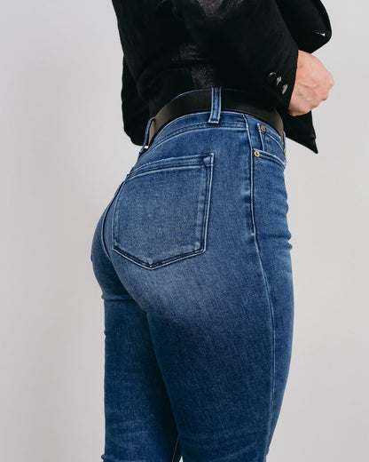 Avery Denim The Relaxed Skinny - Deep Indigo