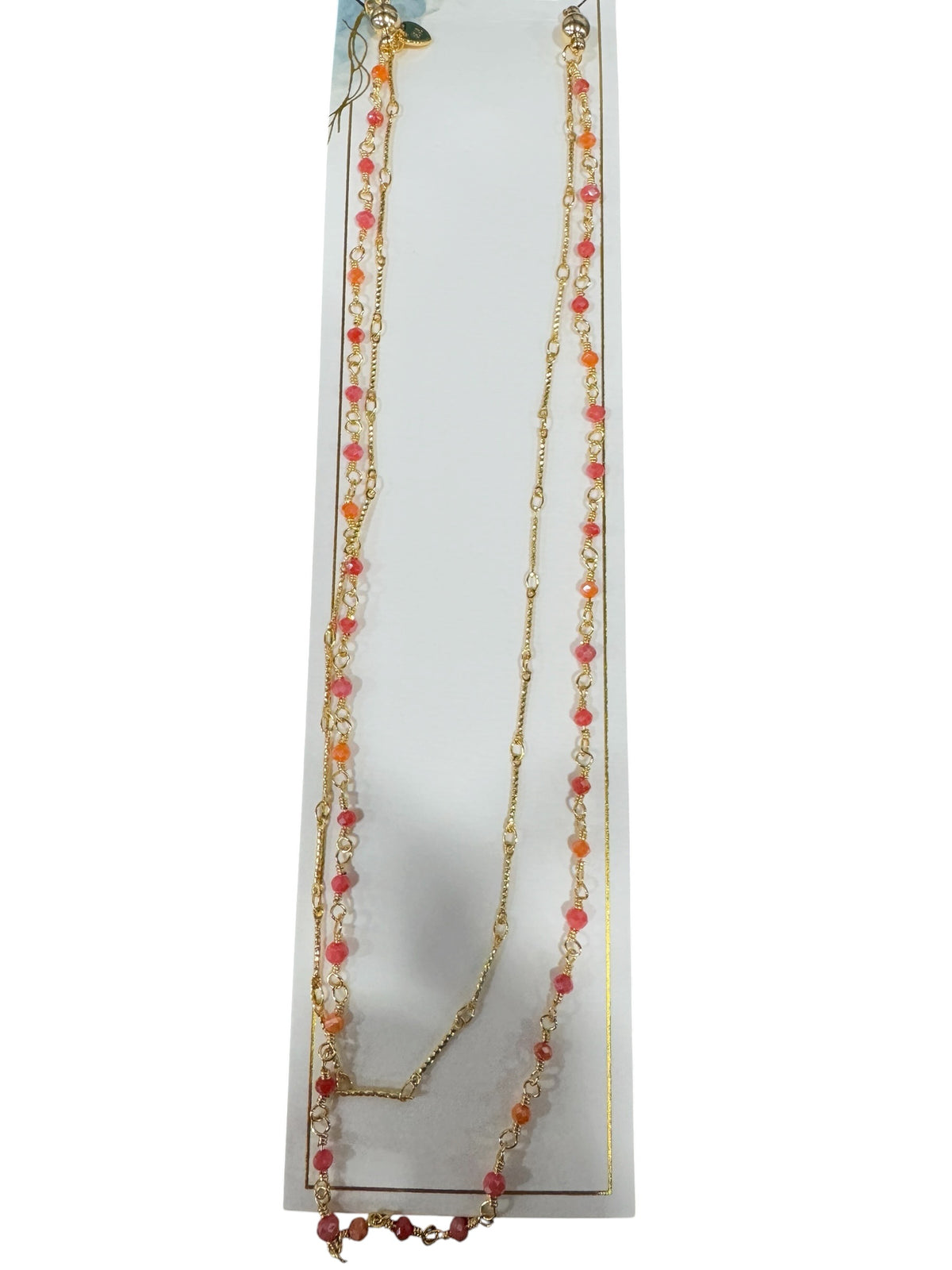 Sunset Layers Necklace with Magnet