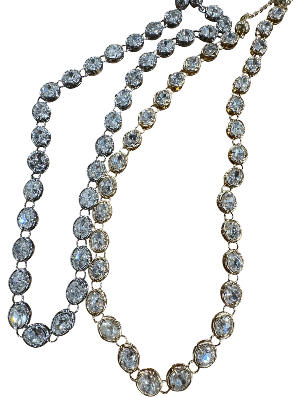 Emily Necklace with Clear Crystal