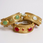 Matte Gold Cleopatra Cuff Bracelet