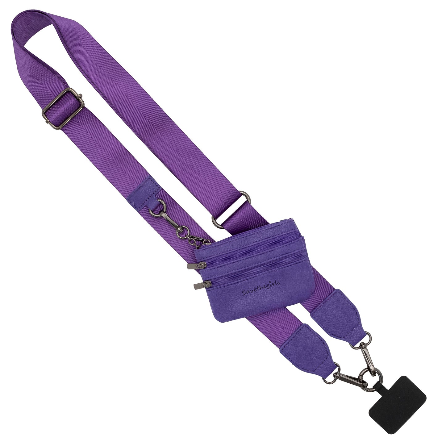 Clip & Go Strap with Pouch - Solid Collection