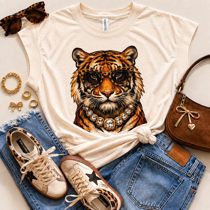 Boutique Tiger Graphic Tee