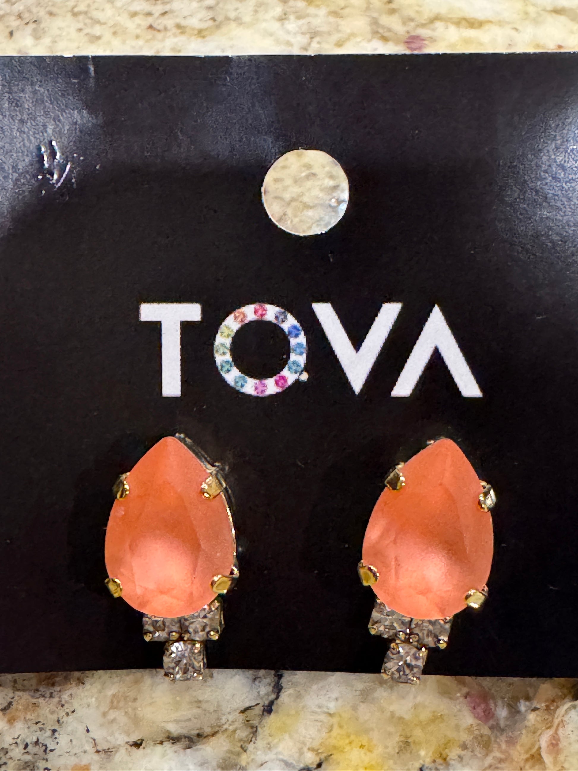 Tova Vienna Stud Earring in Rose Pecan Matte