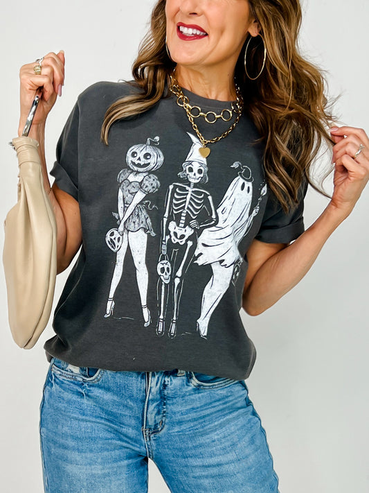 Spooky Girl Squad Graphic Tee