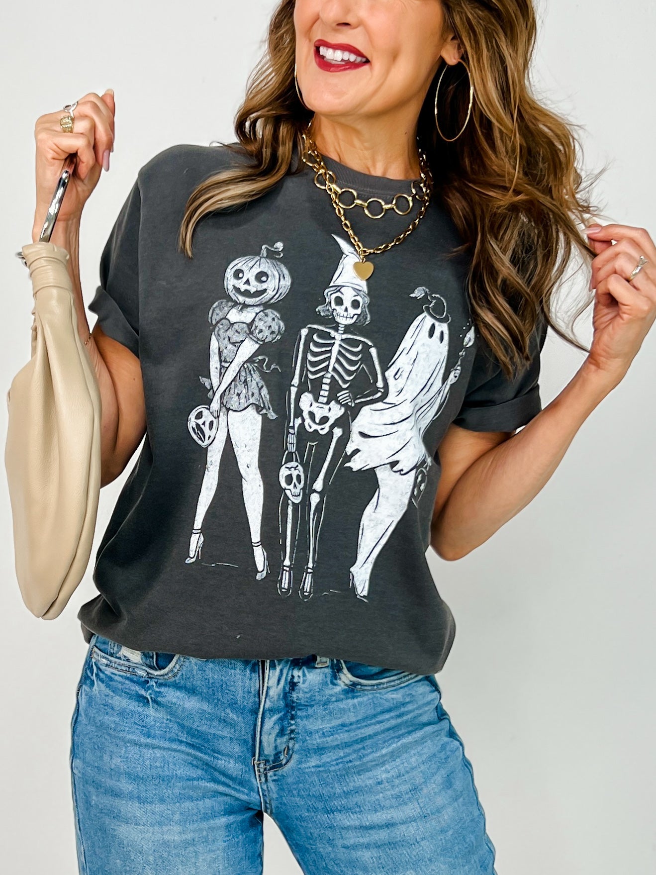 Spooky Girl Squad Graphic Tee
