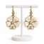 4 Leaf Clover with Pear Earring