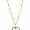 TOVA Pop Heart Necklace in Fairy Dust