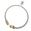 Cable Cuff Silver Bracelet