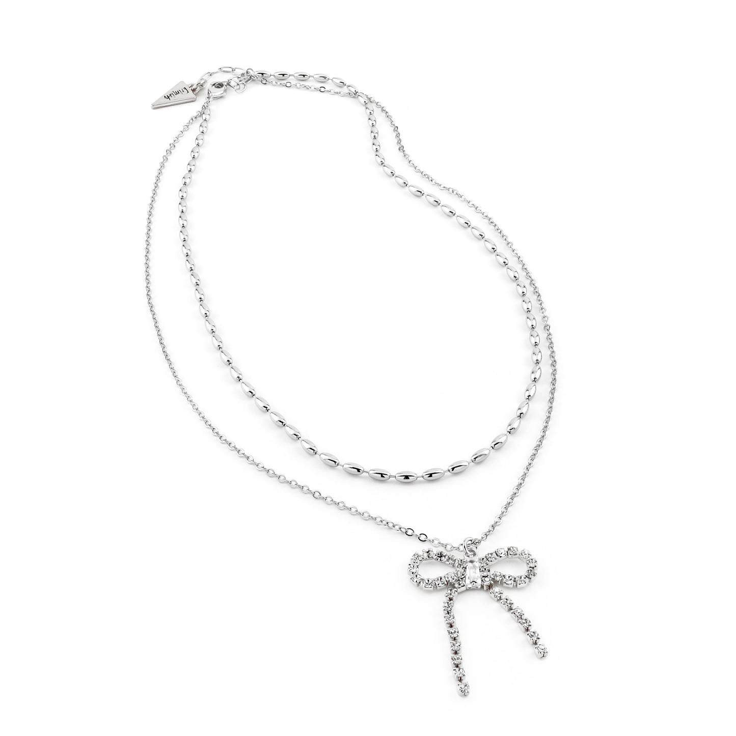 Dangling Bow Necklace