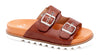 Corkys Dash Two Band Slide Sandals in Bourban