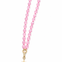 Summer Blush Beads Necklace  #18 Pink Size 18" length
