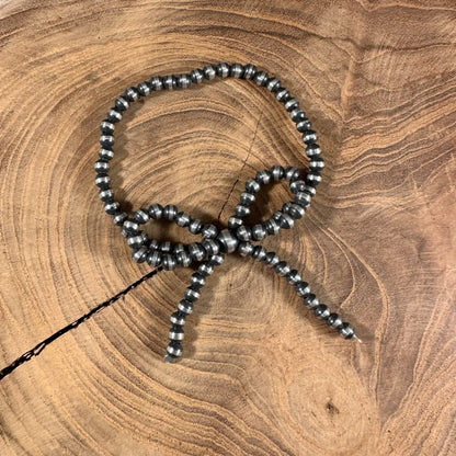 Stretchy Pearl Bow Bracelet