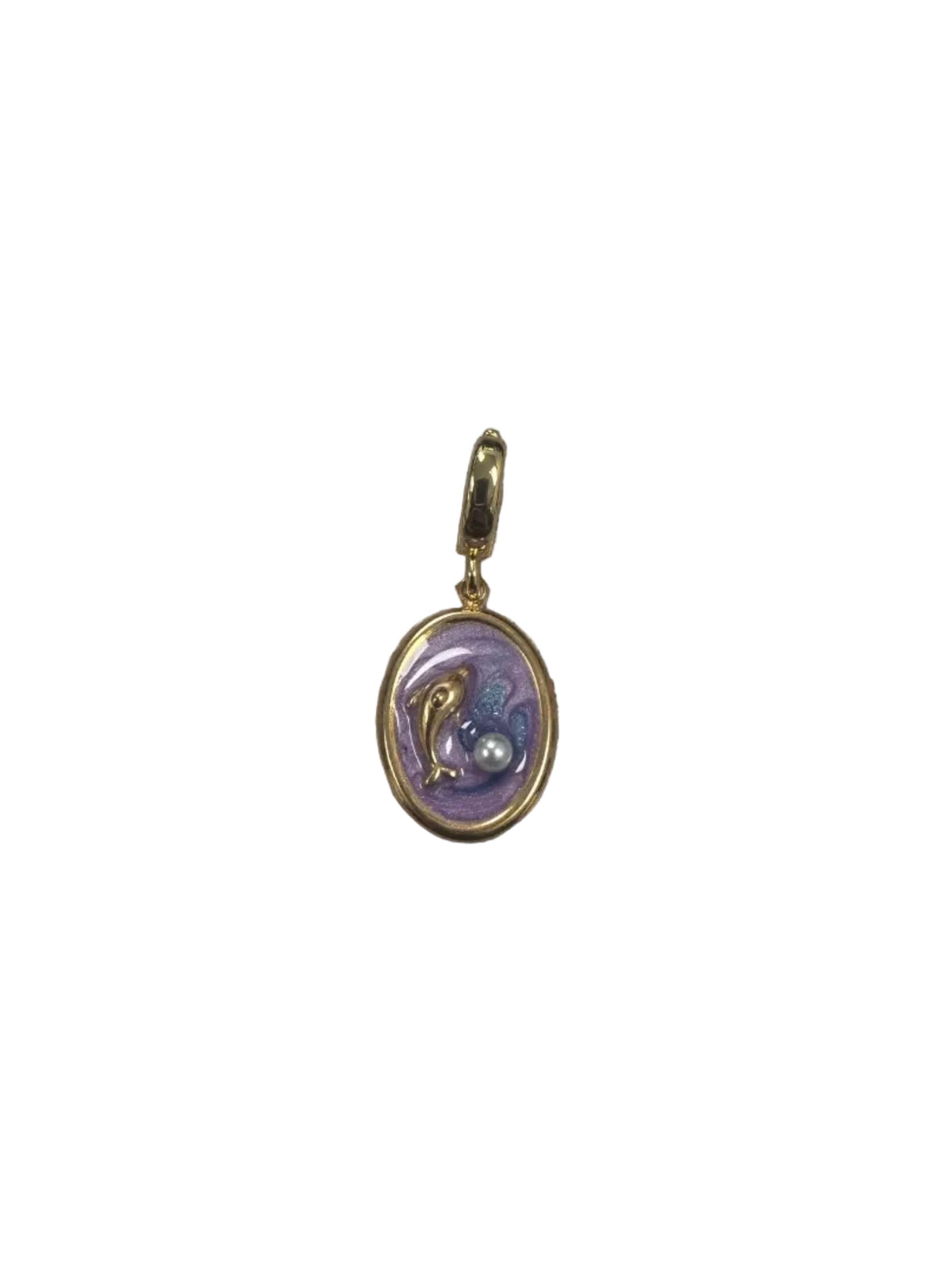 Nautical Enamel Pearl Charms