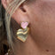 Two Sizes Two Small Heart Earrings